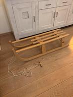 Houten slee, Kinderen en Baby's, Speelgoed | Buiten | Sleeën, Ophalen, Gebruikt, Hout