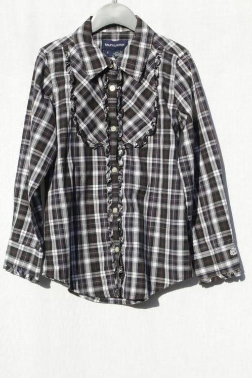 Schattig geruit blousje.Mt 110.Merk Ralph Lauren, Kinderen en Baby's, Kinderkleding | Maat 110, Zo goed als nieuw, Meisje, Overhemd of Blouse