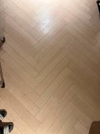 Gratis Visgraat Vloer - 45m2 - Beige, Parket, Gebruikt, 50 tot 150 cm, Ophalen of Verzenden