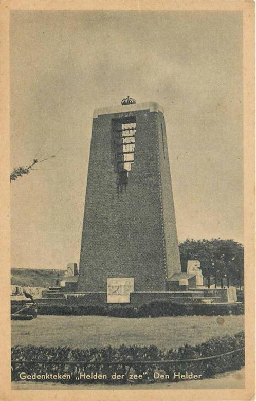 (388-084-037) Den Helder Gedenkteken Helden der Zee, Verzamelen, Ansichtkaarten | Nederland, Noord-Holland, Ophalen of Verzenden