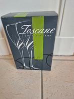 Toscane - Wedgwood - 2 nieuwe witte wijnglazen, Ophalen of Verzenden, Nieuw, Wedgwood, Glas of Glazen
