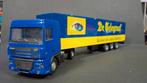 Daf 95 XF De Telegraaf 1:50 Lion Toys Pol, Bus of Vrachtwagen, Zo goed als nieuw, Verzenden