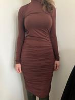 Mooie jurk Shein maat S- M, Kleding | Dames, Jurken, Bruin, Ophalen of Verzenden, Zo goed als nieuw, Maat 36 (S)
