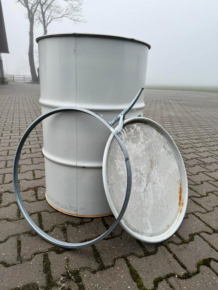 Brandton Olievat 200 liter - Schone vaten - Nieuwjaarsaanbie, Zakelijke goederen, Kantoor en Winkelinrichting | Magazijn, Stelling en Opslag