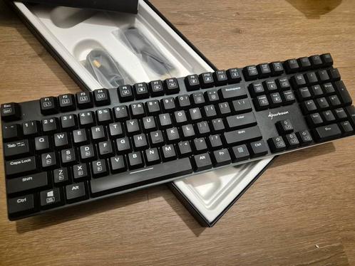 Sharkoon PureWriter gaming toetsenbord RGB Kailh red switch, Computers en Software, Toetsenborden, Zo goed als nieuw, Gaming toetsenbord