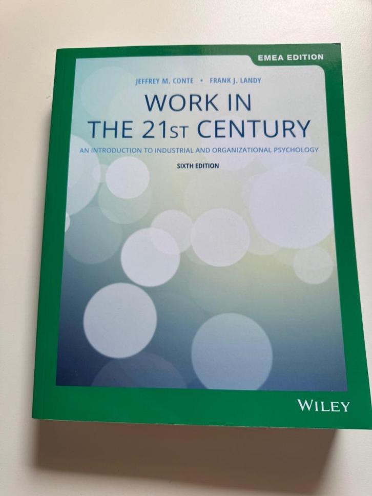 Work in the 21st Century: An Introduction to Industrial and, Boeken, Psychologie, Nieuw, Overige onderwerpen, Ophalen of Verzenden