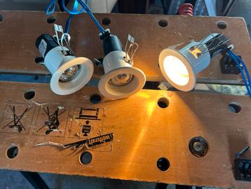 3 plafond inbouw spotjes te koop E14 /R50 beschikbaar voor biedingen