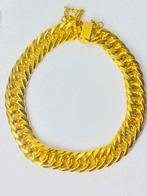 Gouden armband - cuban link - 22 karaat, Ophalen of Verzenden, Zo goed als nieuw, Goud