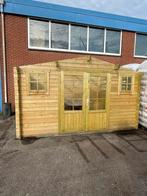 Blokhut/Tuinhuis - Hout, Ophalen, 200 tot 400 cm, Tuinhuis, 250 tot 500 cm