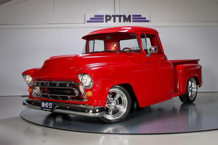 1957 Chevrolet Apache Pro Touring, Auto's, Chevrolet, Bedrijf, Te koop, Overige modellen, Lederen bekleding, Benzine, Coupé, Automaat