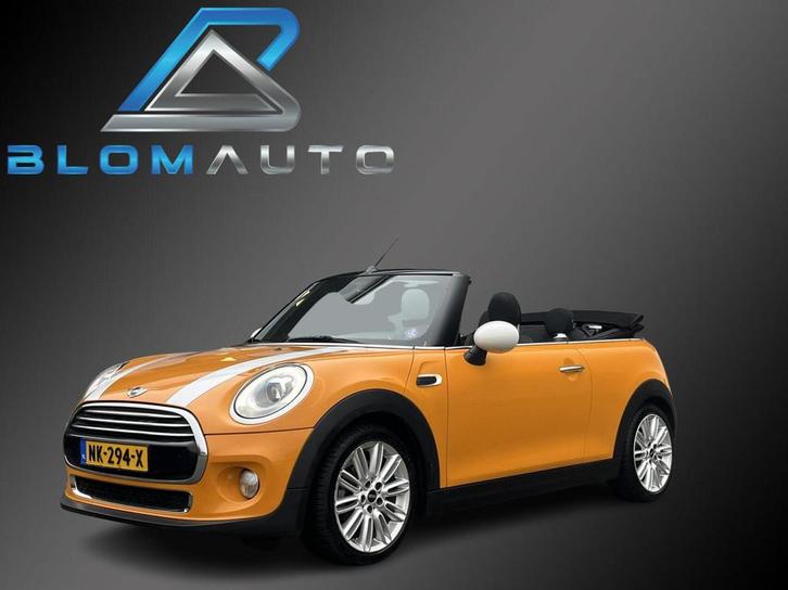 Mini Cabrio 1.5 Cooper Pepper Serious Business LED+KEYLESS, Auto's, Mini, Bedrijf, Te koop, Cabrio, ABS, Achteruitrijcamera, Airbags