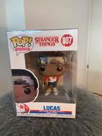 Stranger Things Lucas 807 funko pop + boxprotector, Ophalen of Verzenden, Zo goed als nieuw