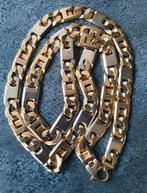 Rolex schakel monte carlo koningsketting magnum18kt goud 750, Ophalen of Verzenden, Goud, Goud, Verstelbaar