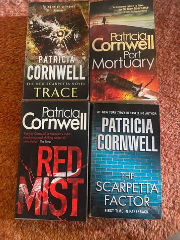 4x paperback - Patricia Cornwell beschikbaar voor biedingen