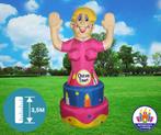 Opblaasfiguur Sarah Ouwe Taart Huren / gratis leeftijdbord, Ophalen, Zo goed als nieuw, Verjaardag