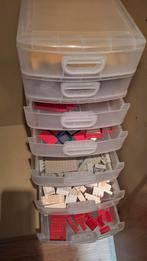 Lego partij in opbergboxen., Ophalen, Gebruikt