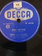 Tom Manders - Twee Motten (Dorus)  - Vinyl, 7", Nederlandstalig, Gebruikt, Ophalen of Verzenden, 7 inch