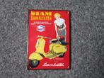 LAMBRETTA EMAILLE RECLAMEBORD, Verzamelen, Merken en Reclamevoorwerpen, Ophalen, Gebruikt, Reclamebord