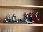 Vintage Clown Beeldjes Set van 8 Stuks Decoratief, Antiek en Kunst, Ophalen of Verzenden