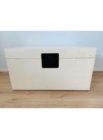 Chinese witte houten dekenkist, Huis en Inrichting, Woonaccessoires | Kisten, Ophalen, Minder dan 50 cm, Gebruikt, 50 tot 100 cm