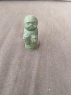 Groene stenen beeltenis miniatuur, Ophalen of Verzenden, Gebruikt