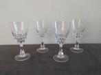 Cristal d'arques Pompadour wijnglazen, Antiek en Kunst, Antiek | Glas en Kristal, Ophalen of Verzenden