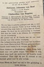 Adrianus Johannus van Buul Hilvarenbeek 1873, Ophalen of Verzenden