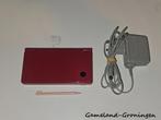 Nintendo DSi met Stylus & Oplader (Rood), 1 speler, Ophalen of Verzenden, Gebruikt