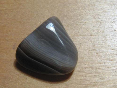 e. 2x aparte edelsteen GRIJZE BOTSWANA AGAAT (5), Sieraden, Tassen en Uiterlijk, Edelstenen, Nieuw, Verzenden