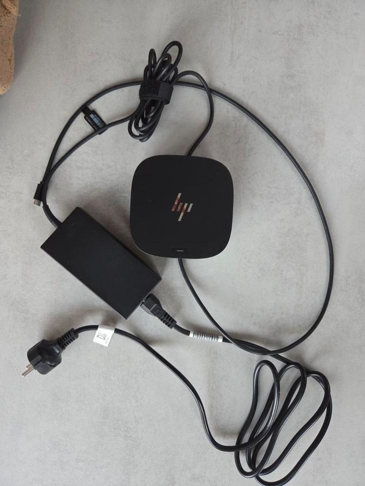 HP USB-C Dock G5 thunderbolt zgan, Computers en Software, Dockingstations, Zo goed als nieuw, Laptop, Ophalen of Verzenden