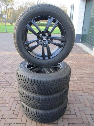 Originele Seat Tarraco 17 inch winterbanden IZGST zwart FR beschikbaar voor biedingen