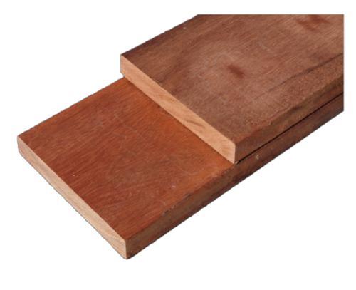 FSC 100% Angelim Vermelho rondhoek 28 x 190 x 2500 mm, Tuin en Terras, Palen, Balken en Planken, Nieuw, Ophalen