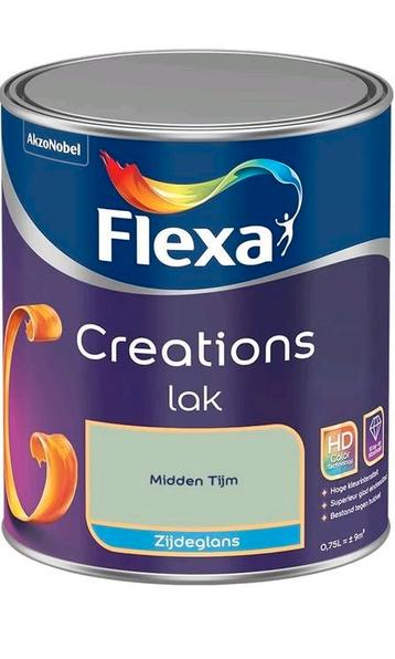 NIEUW blik Flexa Creations verf, kleur tijm beschikbaar voor biedingen
