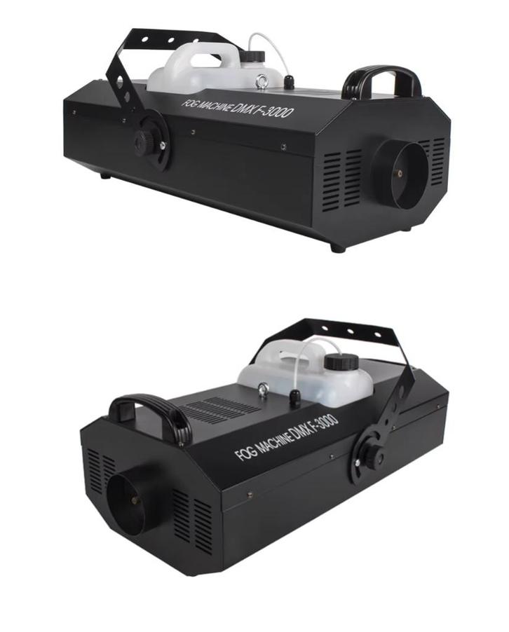 DJLicht 3000W Horizontale rookmachine met afstandsbediening, Muziek en Instrumenten, Licht en Laser, Nieuw, Rookmachine, Geluidgestuurd