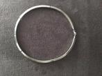 Zilveren collier/spang 42 cm, Sieraden, Tassen en Uiterlijk, Kettingen, Ophalen of Verzenden, Zo goed als nieuw, Zilver, Zilver