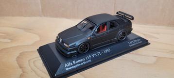 Minichamps 1993 Alfa Romeo 155 V6 Ti Homologation in black beschikbaar voor biedingen