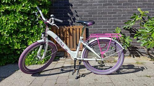 Alpina Girlpower 22 inch prima staat, alles werkt goed, Fietsen en Brommers, Fietsen | Meisjes, Gebruikt, 22 inch, Handrem, Ophalen