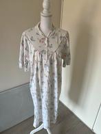 Nachtjapon katoen wit vlinders maat 44, Ophalen of Verzenden, Zo goed als nieuw, Maat 42/44 (L)