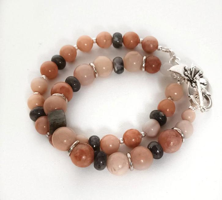 Armband van natuursteen, Sieraden, Tassen en Uiterlijk, Edelstenen, Nieuw, Ophalen of Verzenden