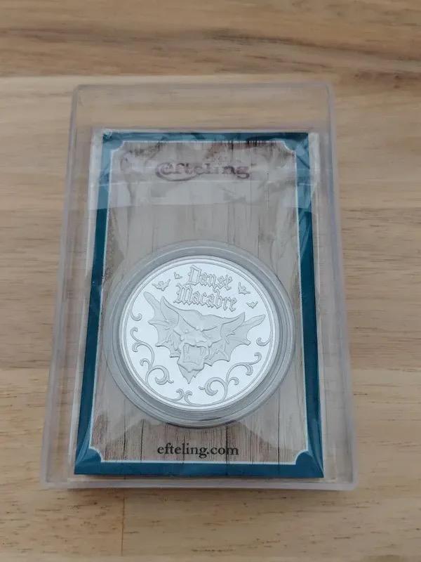 Efteling Danse Macabre Munt uitgave 2024, Verzamelen, Efteling, Nieuw, Ophalen of Verzenden