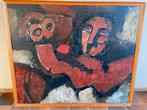 Schilderij Jan van Gemert, Antiek en Kunst, Kunst | Schilderijen | Abstract, Ophalen of Verzenden