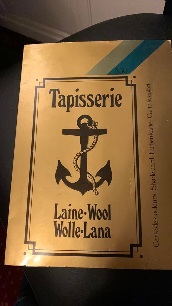 Anchor staalkaart tapisserie, Ophalen of Verzenden, Zo goed als nieuw, Patroon