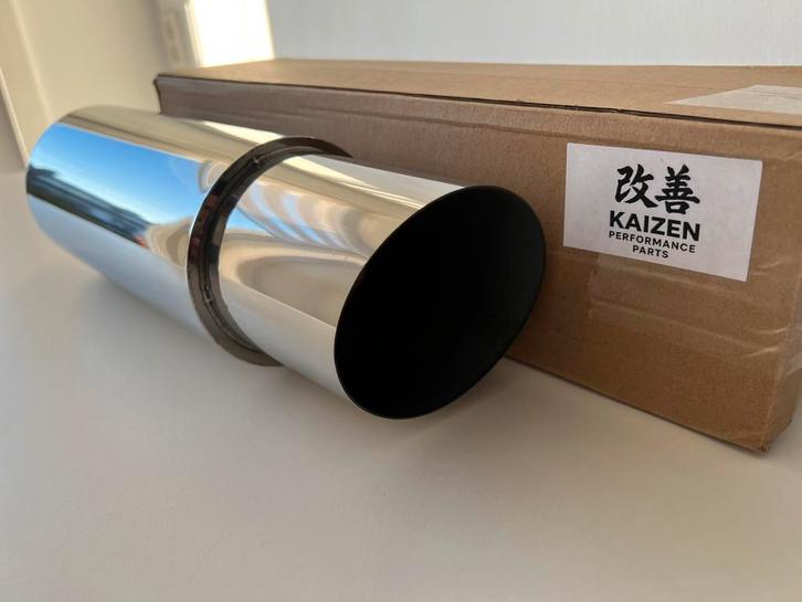 HKS style sport uitlaat demper rvs nieuw, Auto diversen, Tuning en Styling, Ophalen of Verzenden