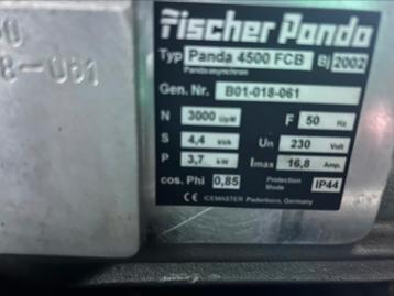 Fischer panda type 4500 beschikbaar voor biedingen