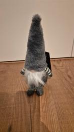 Gnome/(kerst)kabouter, grijs *nieuw*, Diversen, Kerst, Ophalen of Verzenden, Nieuw