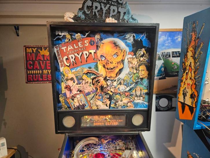 Tales from the crypt data east flipperkast, Verzamelen, Automaten | Flipperkasten, Gebruikt, Dot-matrix, Flipperkast, Data East