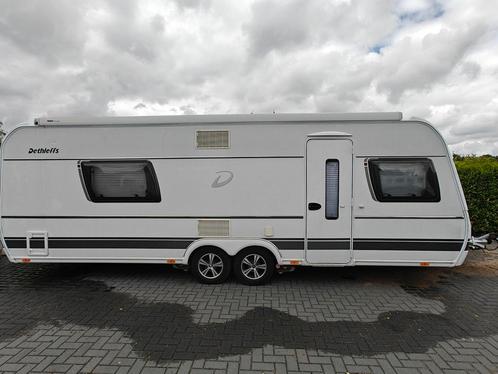 Dethleffs 670 exclusive, Caravans en Kamperen, Caravans, Rondzit, Dethleffs, Kachel, Koelkast, Luifel, Mover, Oven, Ophalen