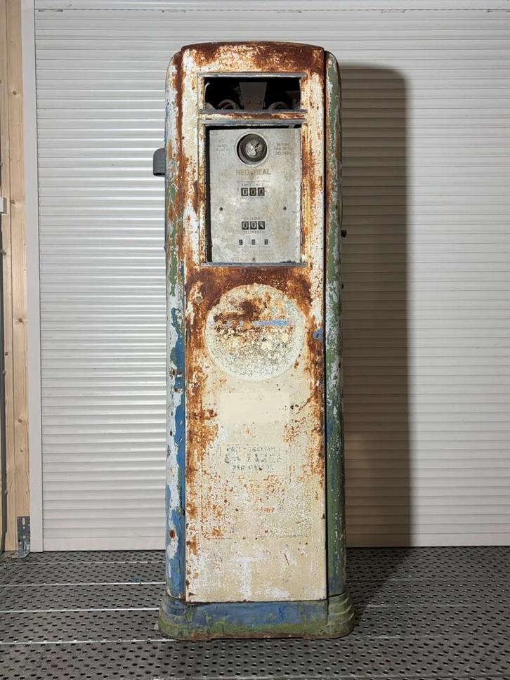 Neptune Benzinepomp USA - jaren 50 origineel, Verzamelen, Automaten | Overige, Zo goed als nieuw, Ophalen