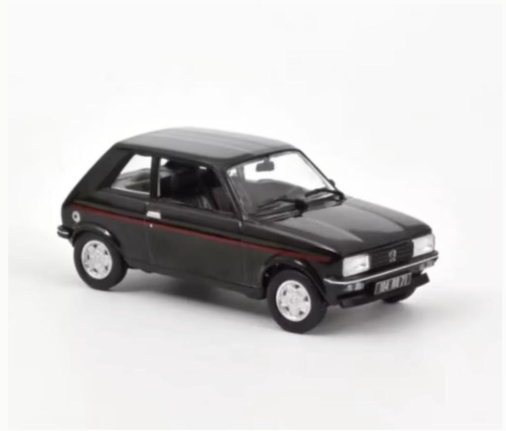 Peugeot 104 ZS 1979 ZWART schaal 1/43 NOREV ref. 471405