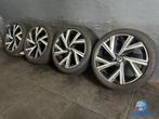 6mm! Originele VW Golf 8 5H Bergamo 18 inch zwarte velgen 5x